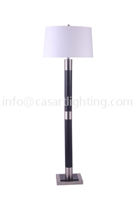 wood floor lamp