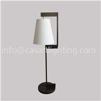 Metal floor lamp