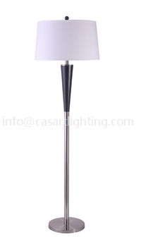 wood floor lamp
