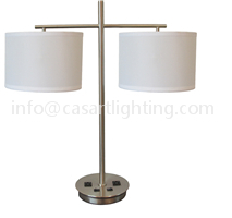 double desk lamp