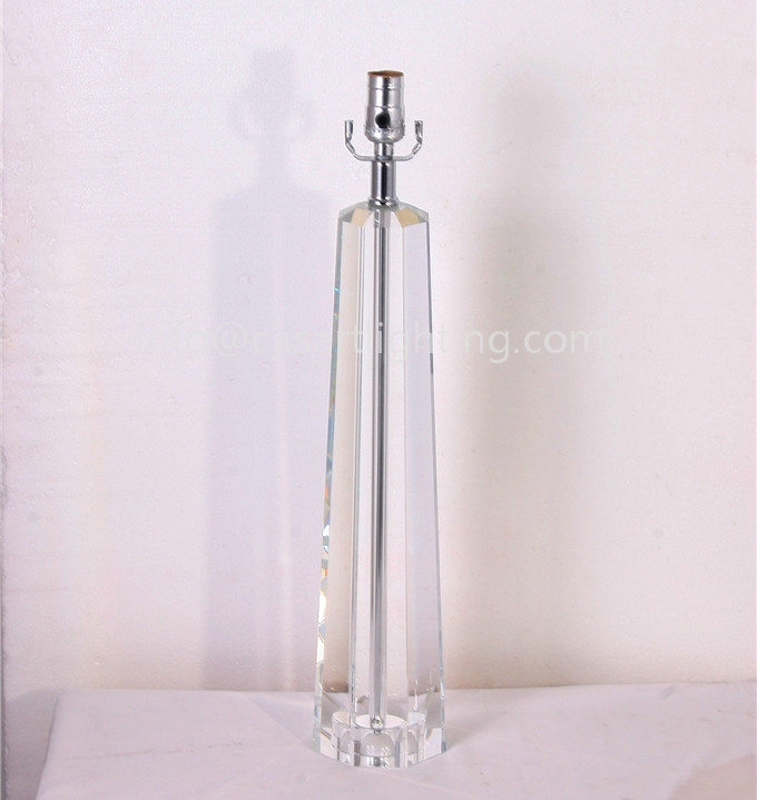 Crystal table lamp